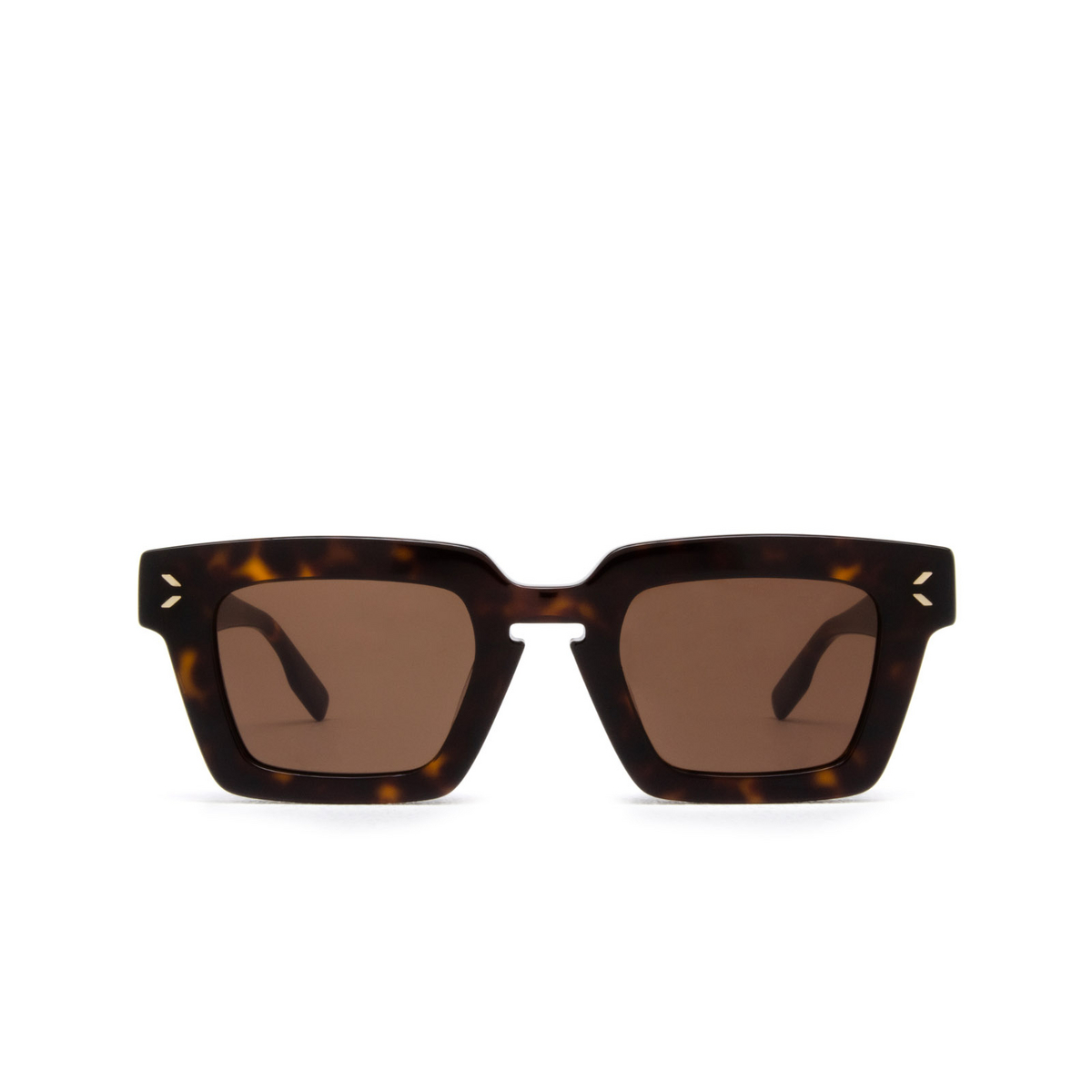 Alexander McQueen MQ0325S Sunglasses 002 Havana - front view