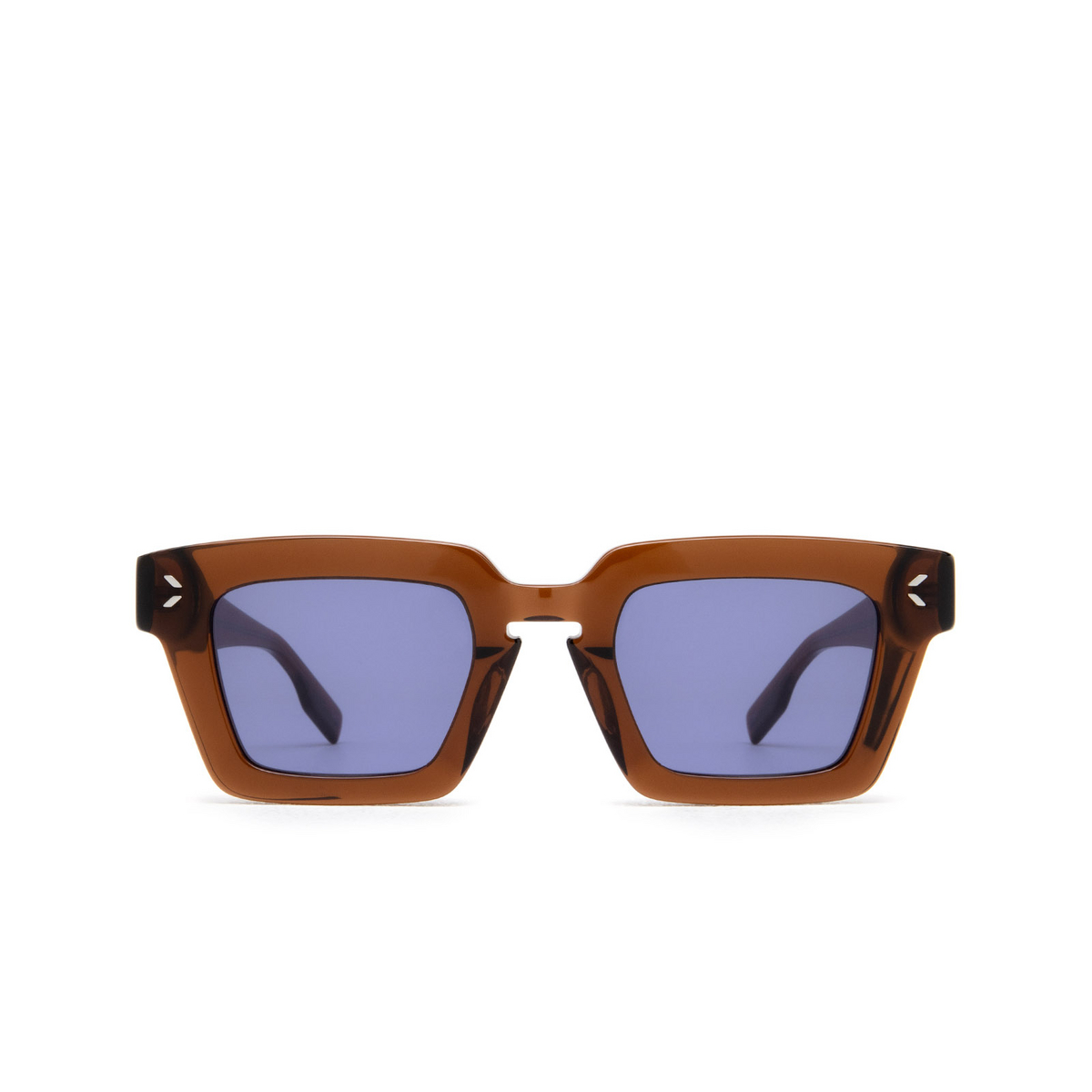 Alexander McQueen MQ0325S Sunglasses 003 Brown - front view