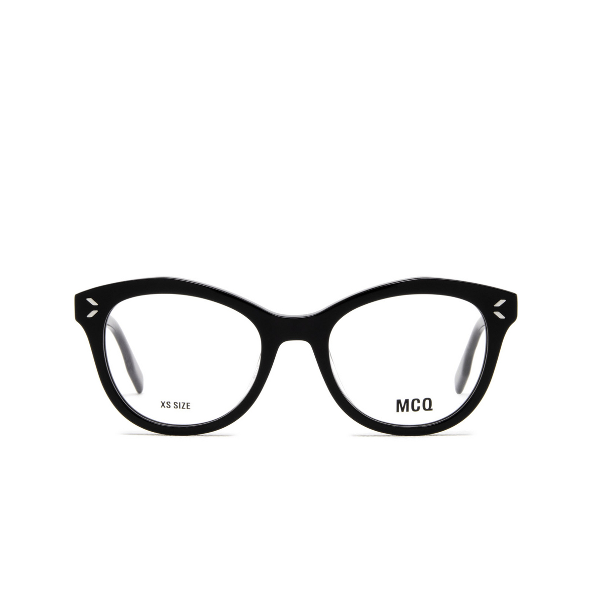 Alexander McQueen MQ0330O Eyeglasses 001 Black - front view