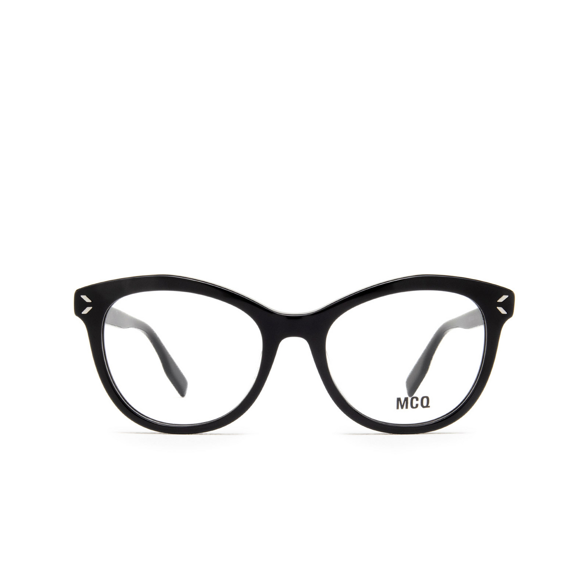 Alexander McQueen MQ0330O Eyeglasses 005 Black - front view
