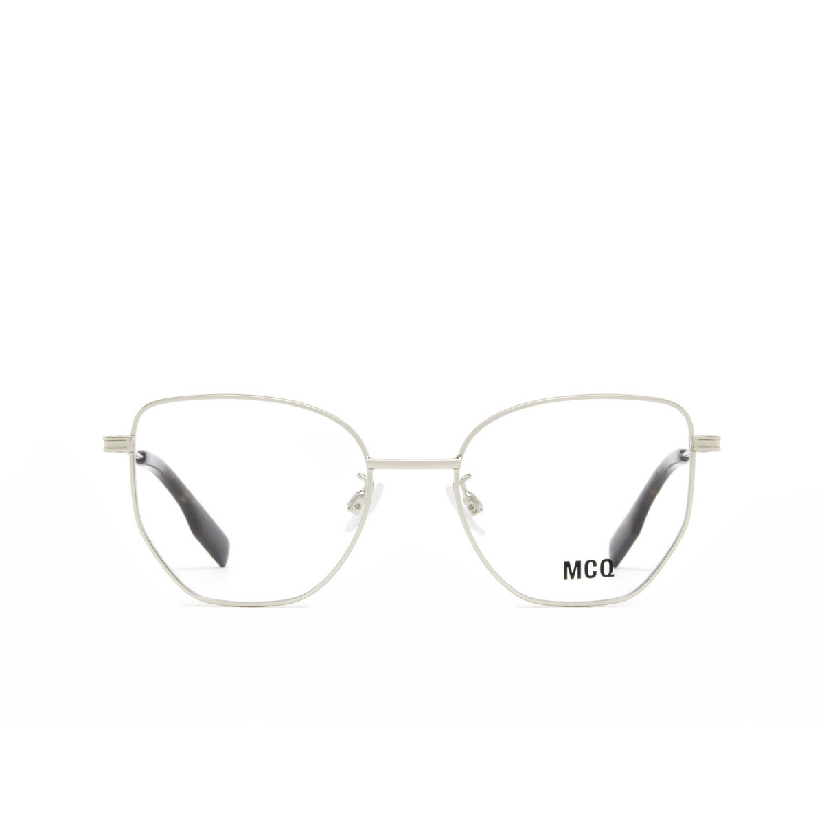 Alexander McQueen MQ0335O Eyeglasses 001 Silver - front view