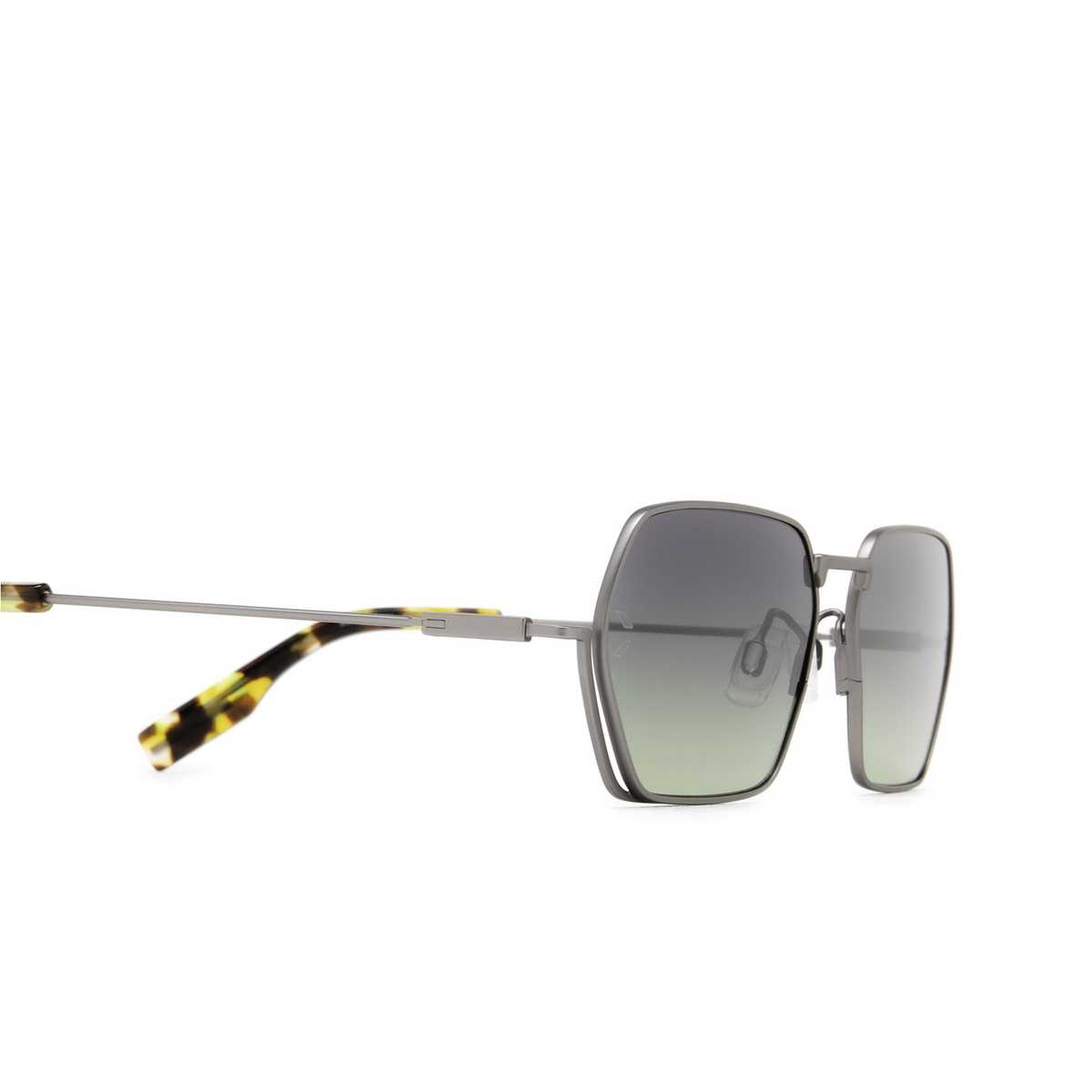 Alexander McQueen MQ0351S Sunglasses 004 Ruthenium - product thumbnail 3/4