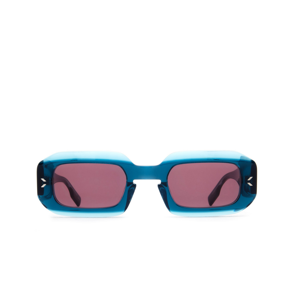 Alexander McQueen MQ0361S Sunglasses 003 Blue - front view