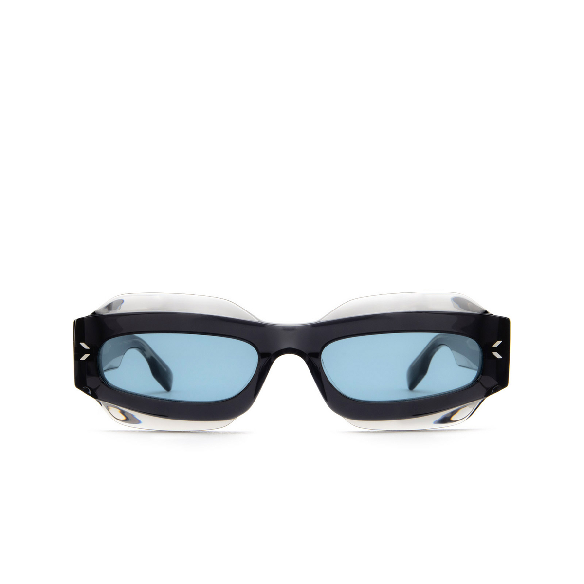 Alexander McQueen MQ0374S Sunglasses 002 Grey - front view