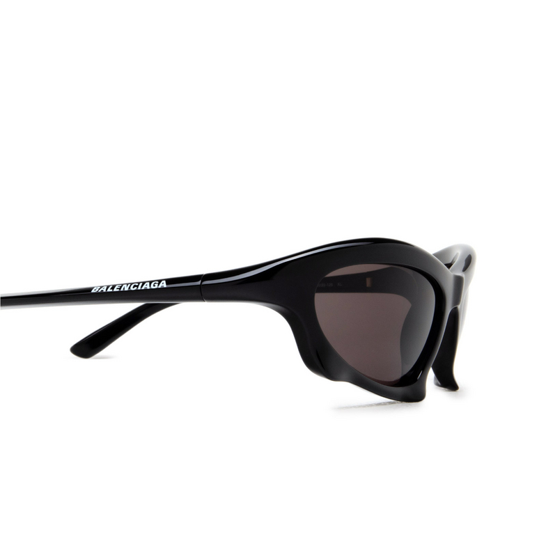 Balenciaga Bat Rectangle Sunglasses 001 black - 3/4