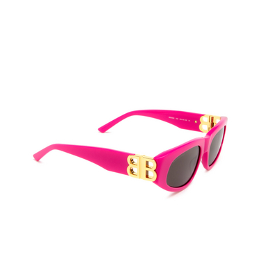 Gafas de sol Balenciaga BB0095S 006 pink - Vista tres cuartos