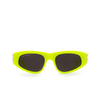 Gafas de sol Balenciaga BB0095S 007 yellow - Miniatura del producto 1/4