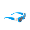 Occhiali da sole Balenciaga BB0095S 011 light-blue - anteprima prodotto 2/4