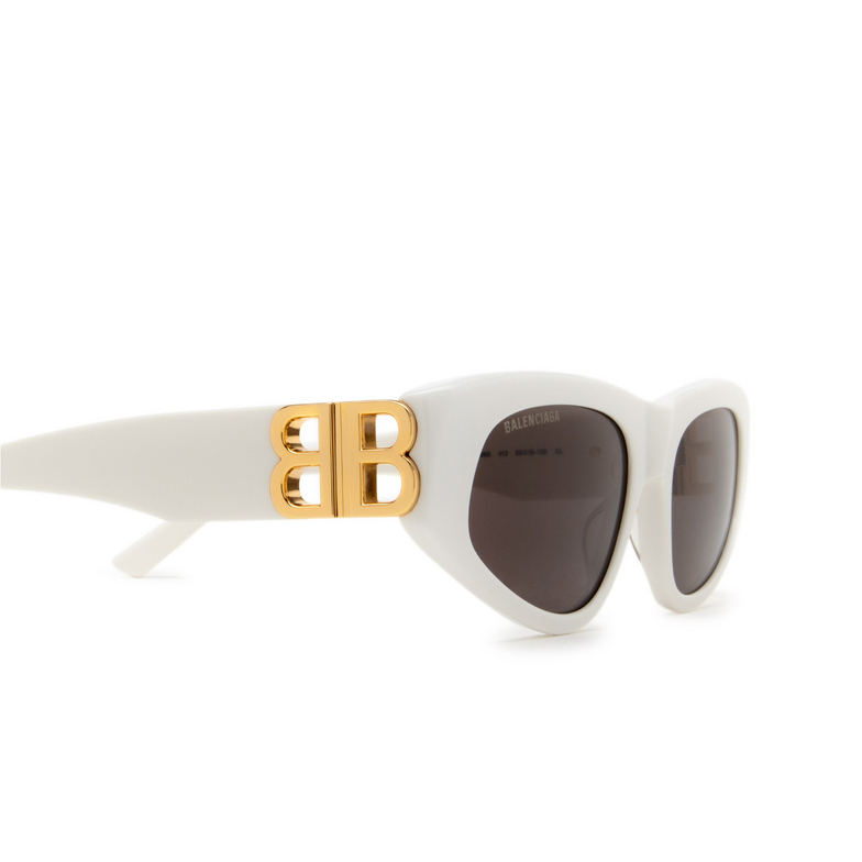 Balenciaga BB0095S Sunglasses 012 white - 3/4