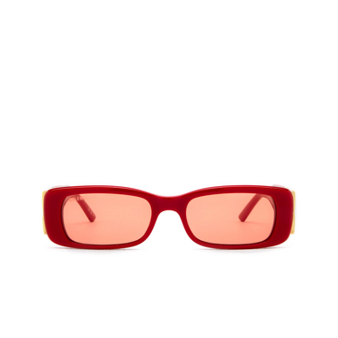 Balenciaga BB0096S Sonnenbrillen 003 red - Vorderansicht