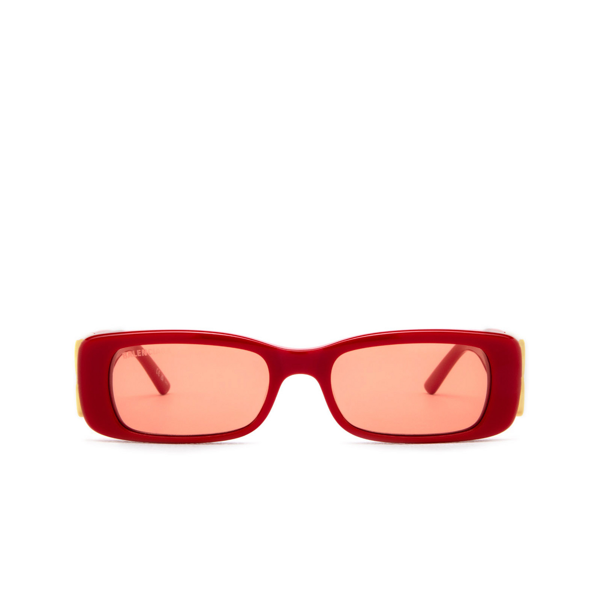 Balenciaga BB0096S Sunglasses 003 Red - front view