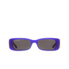 Occhiali da sole Balenciaga BB0096S 004 violet - anteprima prodotto 1/4