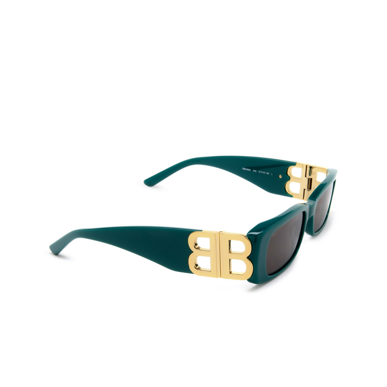 Balenciaga BB0096S Sunglasses 006 green - 2/4