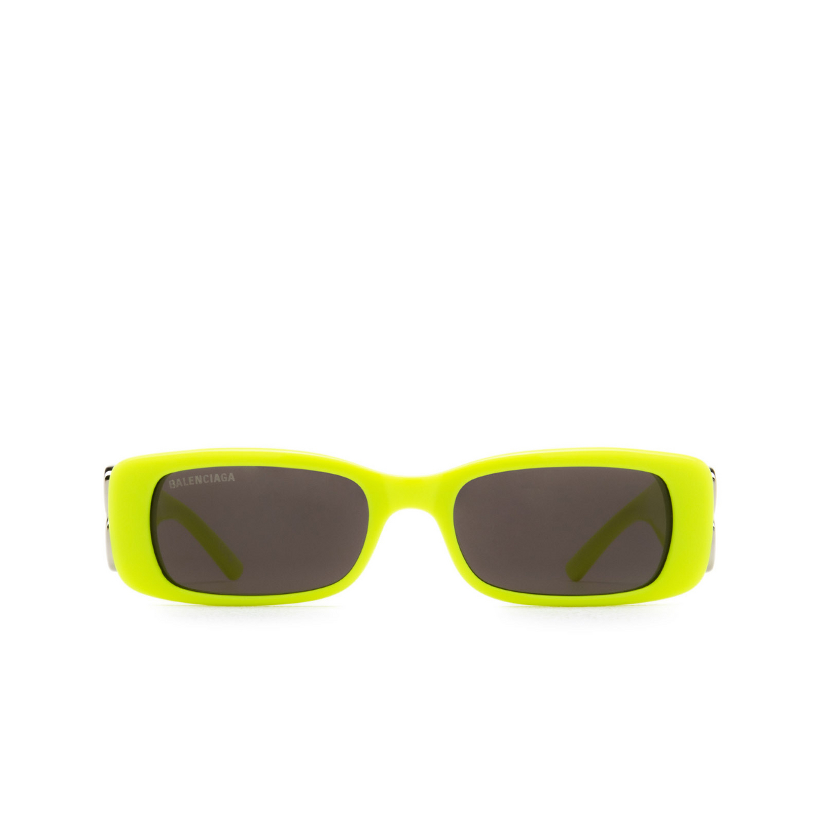 Balenciaga BB0096S Sunglasses 008 Yellow - front view