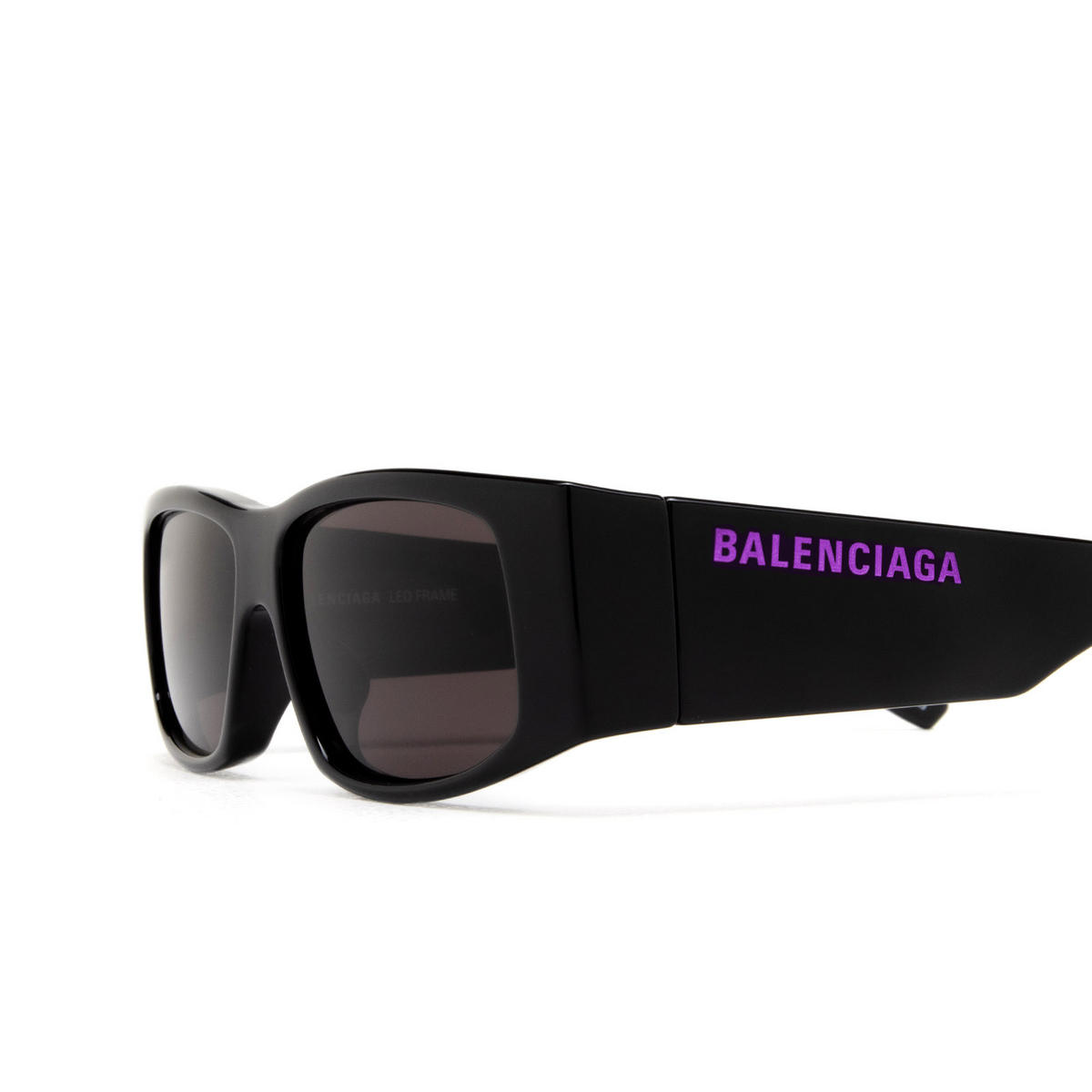Balenciaga LED Frame Sunglasses 001 Black - 4/11