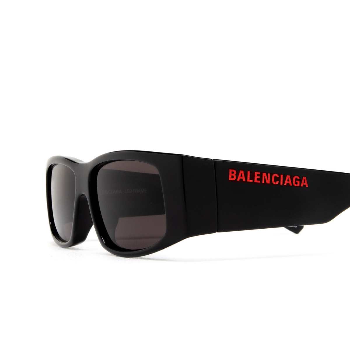 Balenciaga LED Frame Sunglasses 001 Black - product thumbnail 8/11