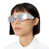Occhiali da sole Balenciaga LED Frame 002 silver - anteprima prodotto 12/12