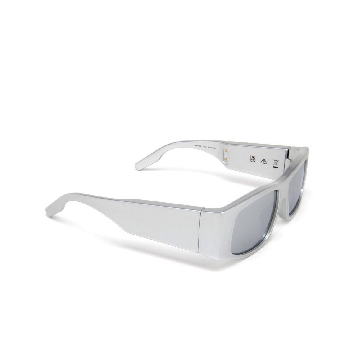 Balenciaga LED Frame Sunglasses 002 Silver - product thumbnail 3/11
