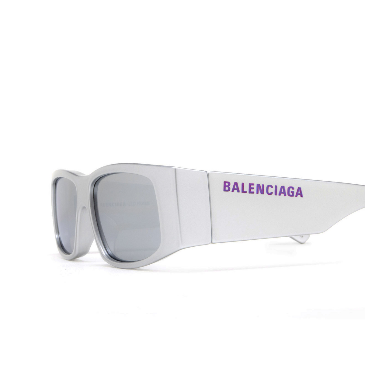 Balenciaga LED Frame Sunglasses 002 Silver - 4/11