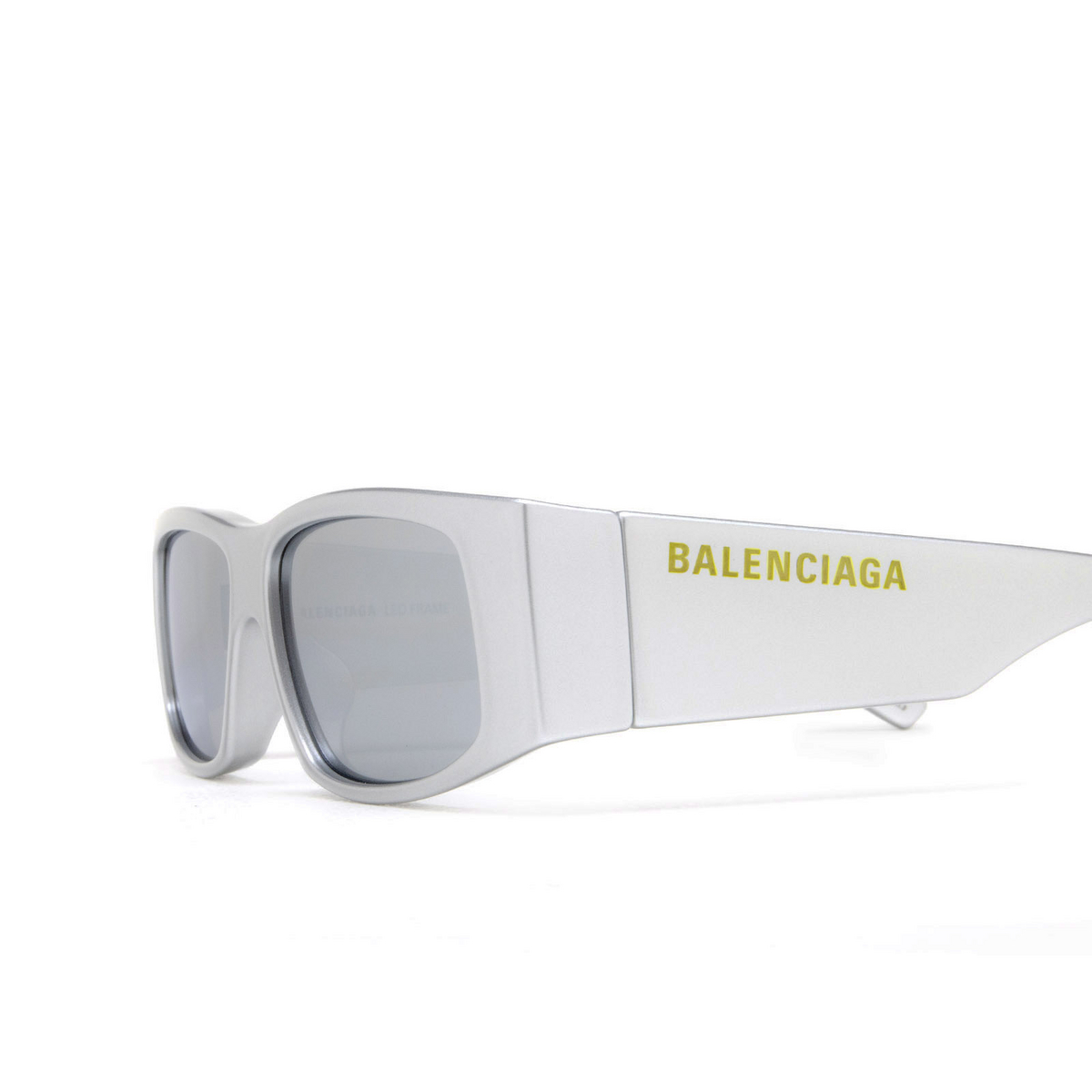 Balenciaga LED Frame Sunglasses 002 Silver - 6/11