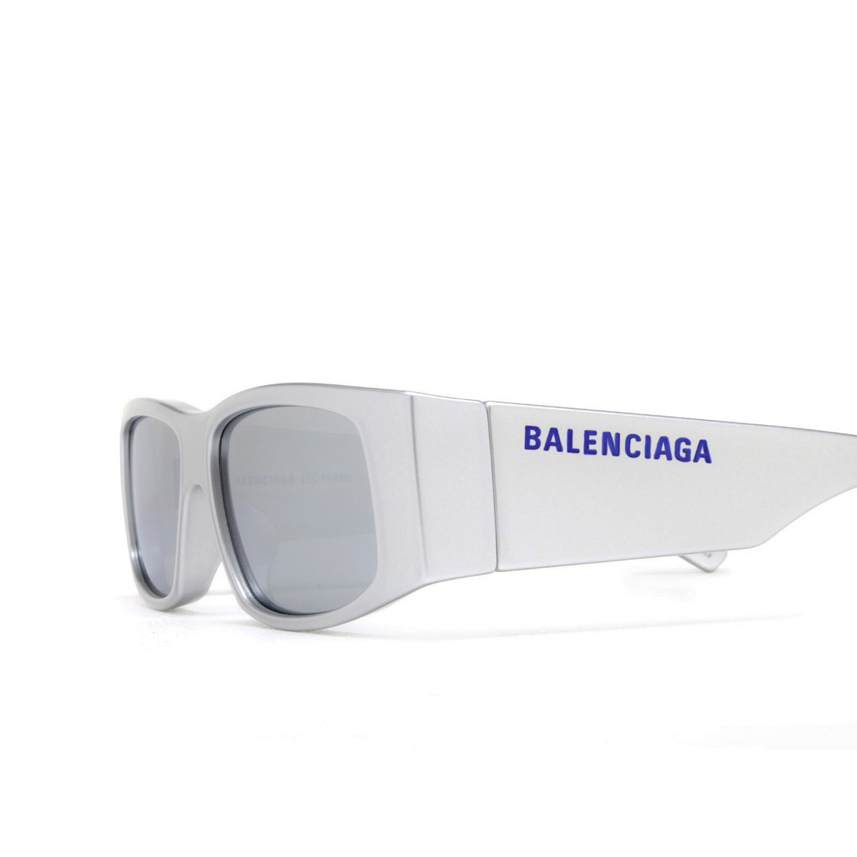 Balenciaga LED Frame Sunglasses 002 Silver - product thumbnail 7/11