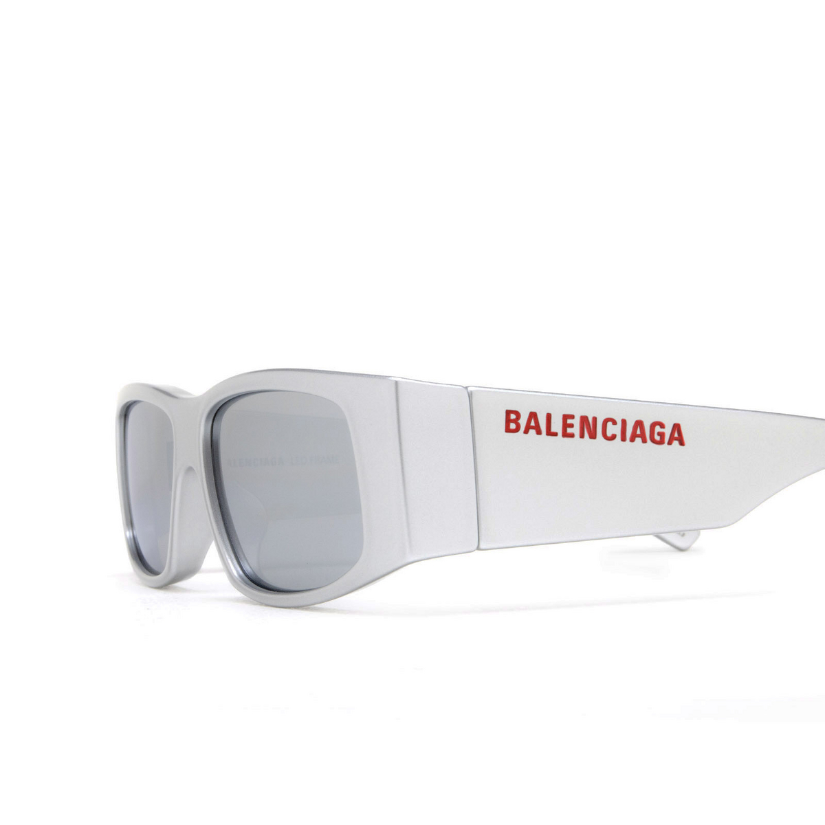 Balenciaga LED Frame Sunglasses 002 Silver - product thumbnail 8/11