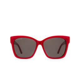 Balenciaga® Square Sunglasses: BB0102SA color 003 Solid Red 