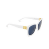 Gafas de sol Balenciaga BB0102SA 004 white - Miniatura del producto 2/4
