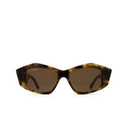Balenciaga® Irregular Sunglasses: BB0106S color 005 Havana 