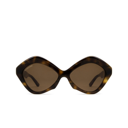 Balenciaga® Irregular Sunglasses: BB0125S color 006 Havana 