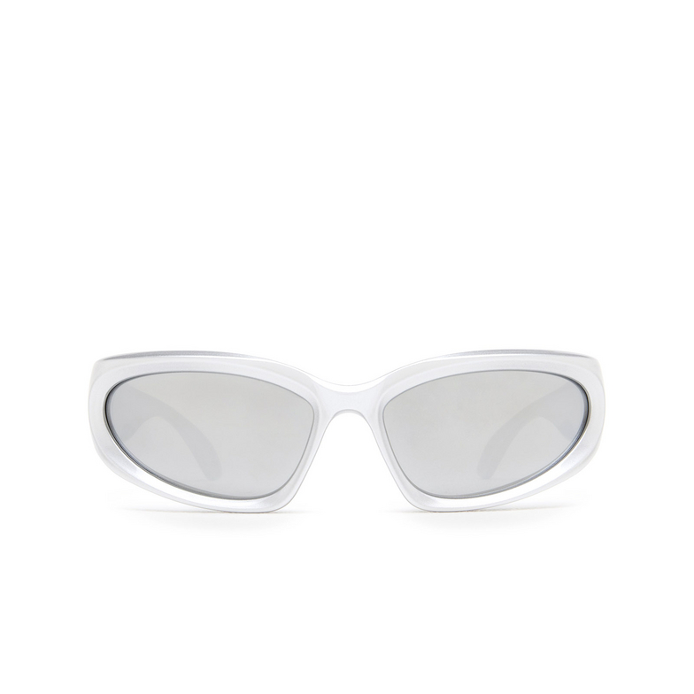 Balenciaga Swift Oval Sunglasses 004 silver - 1/5