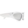 Occhiali da sole Balenciaga Swift Oval 004 silver - anteprima prodotto 3/5