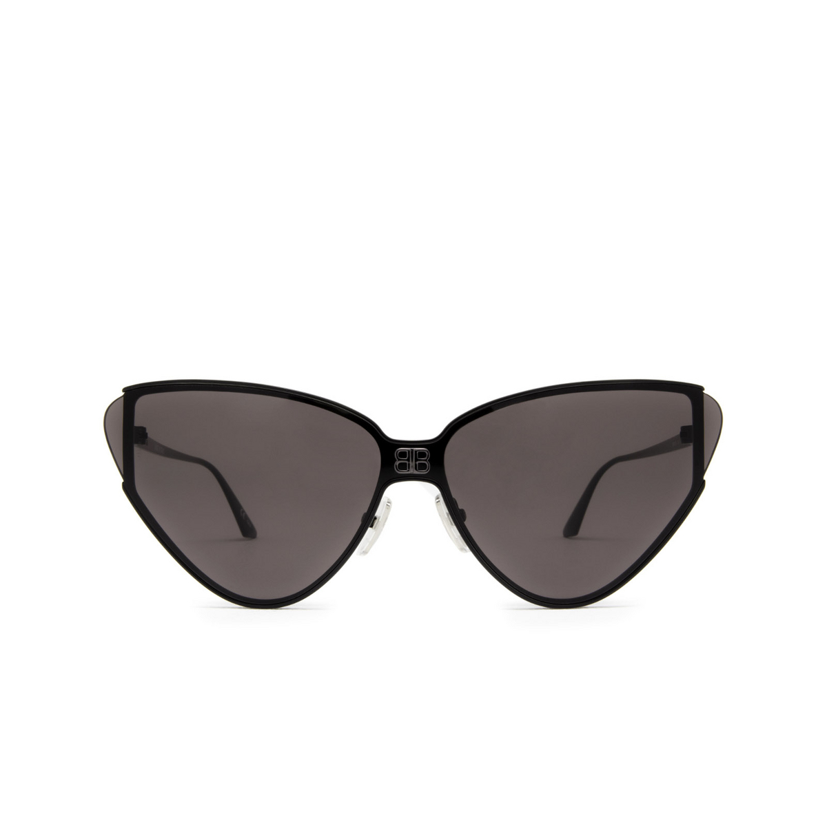 Balenciaga® Cat-eye Sunglasses: BB0191S color Black 001 - front view.