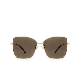 Balenciaga® Butterfly Sunglasses: BB0196SA color 002 Gold 