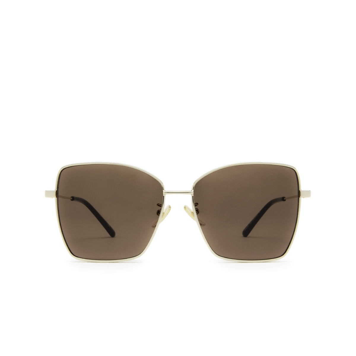 Balenciaga® Butterfly Sunglasses: BB0196SA color Gold 002 - front view.