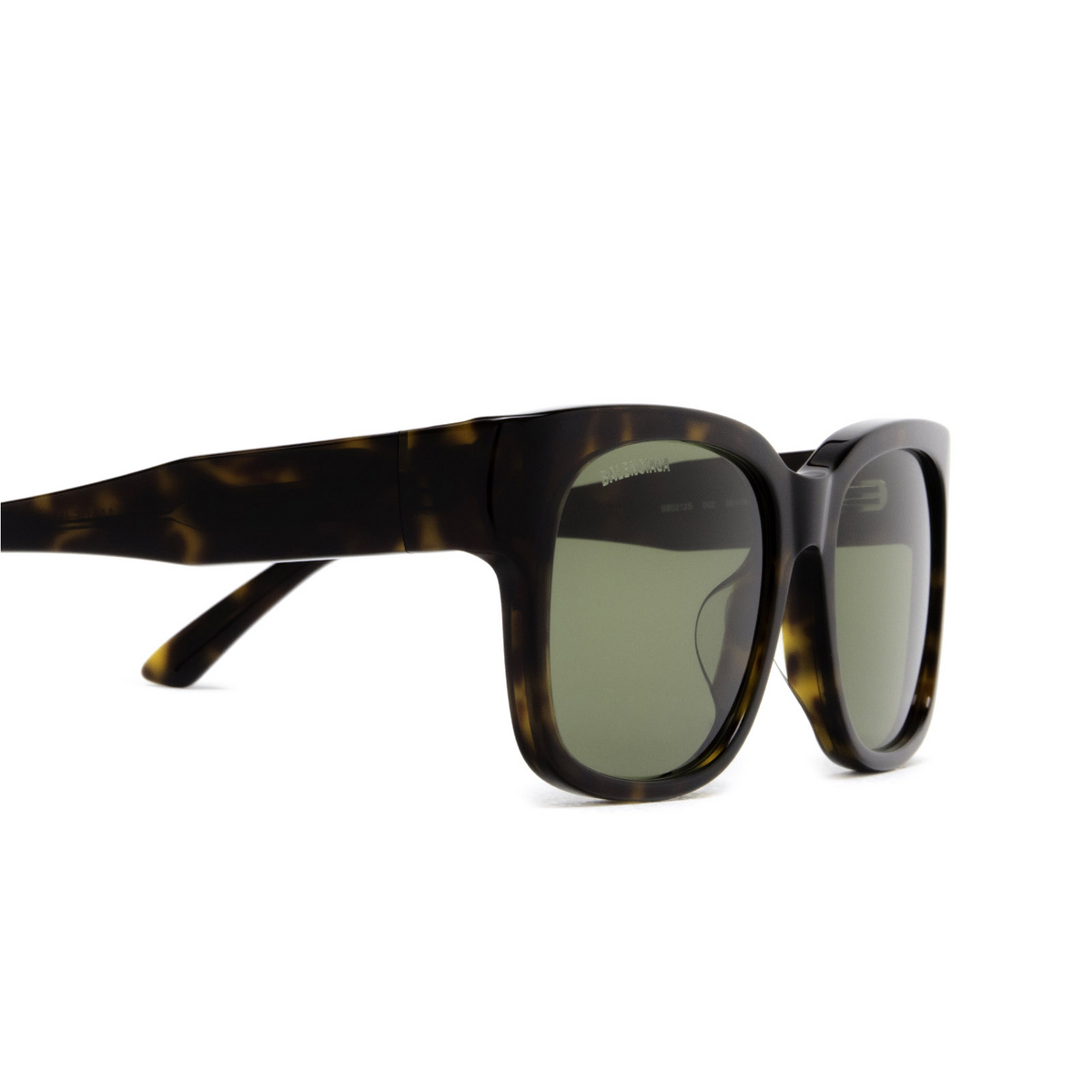 Balenciaga® Square Sunglasses: BB0212S color 002 Havana - 3/3