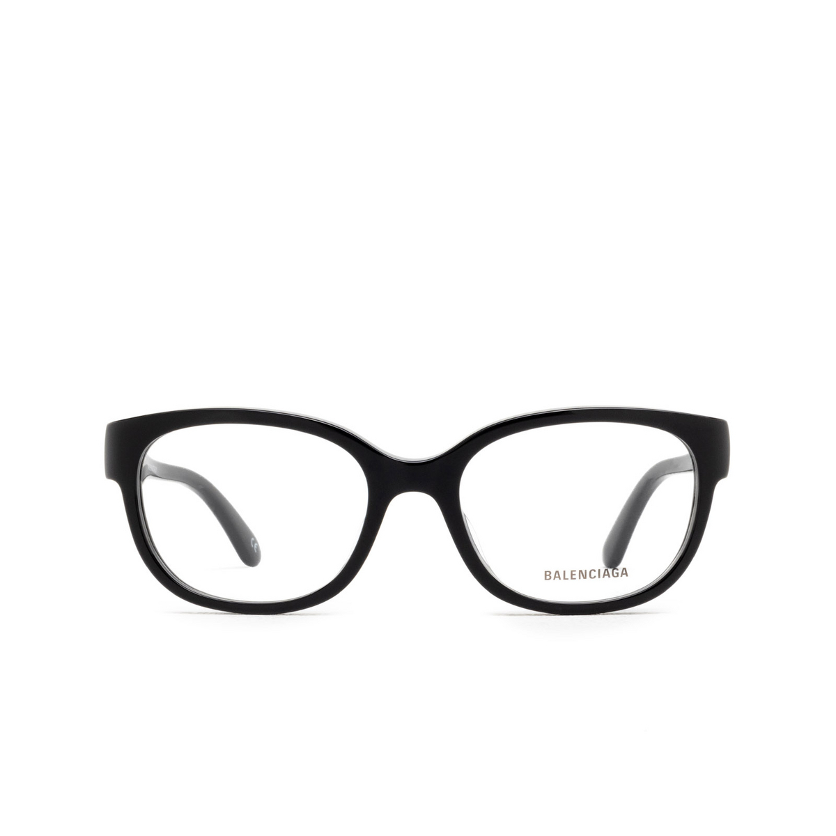 Balenciaga BB0214O Eyeglasses 001 Black - front view