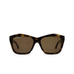 Balenciaga® Irregular Sunglasses: BB0216S color 002 Havana 