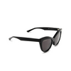 Balenciaga BB0217S Sunglasses 001 black - product thumbnail 2/5