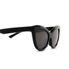 Balenciaga BB0217S Sunglasses 001 black - product thumbnail 3/5