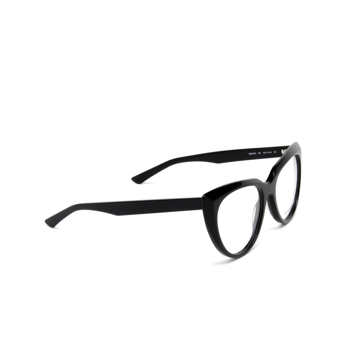 Balenciaga BB0218O Eyeglasses 001 Black - product thumbnail 2/4