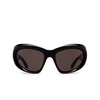 Balenciaga BB0228S Sunglasses 001 black - product thumbnail 1/4