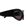 Balenciaga BB0228S Sunglasses 001 black - product thumbnail 3/4