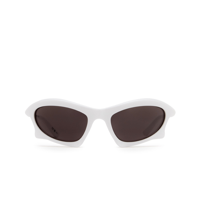 Balenciaga Bat Rectangle Sunglasses 004 white - 1/4