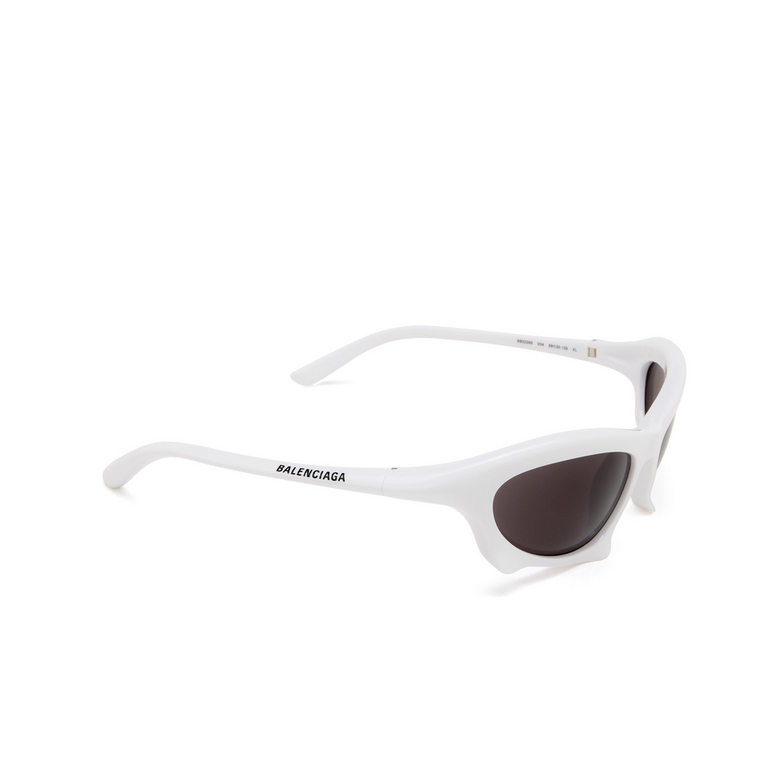 Balenciaga Bat Rectangle Sunglasses 004 white - 2/4
