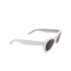 Balenciaga BB0230S Sunglasses 005 white - product thumbnail 2/4