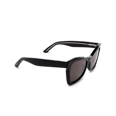 Balenciaga BB0231S Sunglasses 001 black - three-quarters view