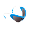 Occhiali da sole Balenciaga BB0232S 004 light-blue - anteprima prodotto 2/5