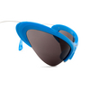 Occhiali da sole Balenciaga BB0232S 004 light-blue - anteprima prodotto 3/5