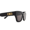 Balenciaga BB0234S Sunglasses 001 black - product thumbnail 3/6